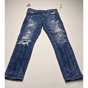 American Eagle Mens Airflex Athletic Skinny Size 28x28 Stretch Distressed